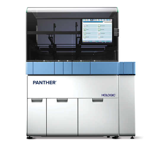 Panther® Plus da Hologic em fundo branco