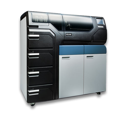 Processador ThinPrep® 5000 Autoloader da Hologic em fundo branco