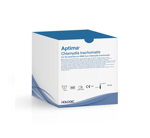 Ensaio Aptima® Chlamydia trachomatis em fundo branco