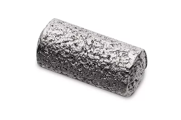 Marcador de biopsia Cork em fundo branco