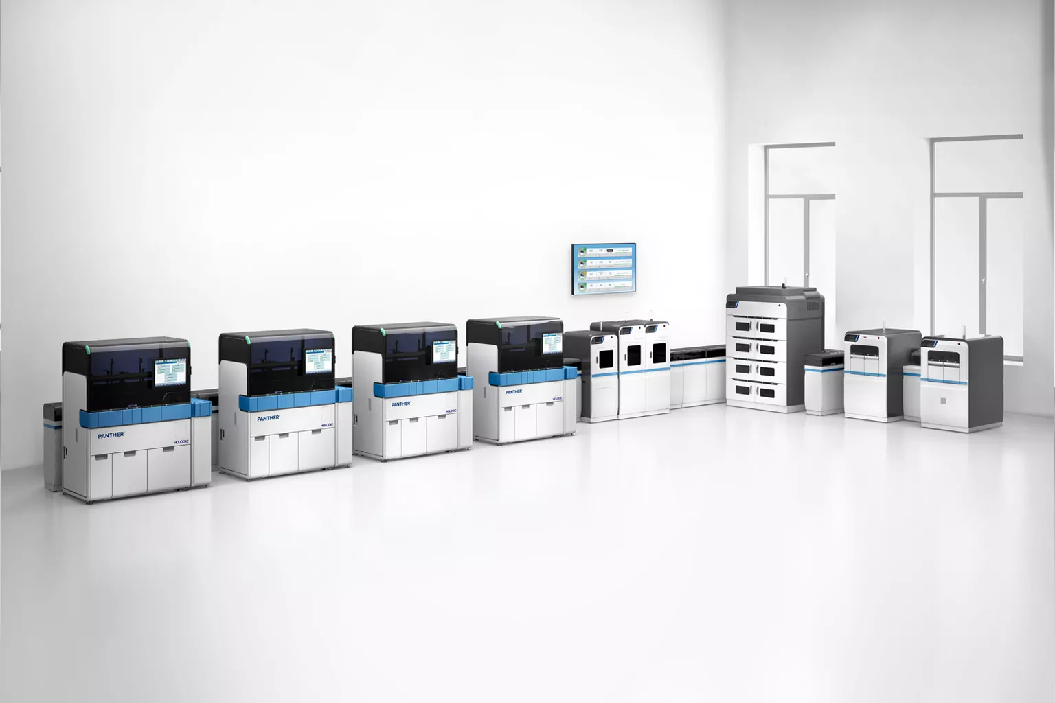 Imagem do equipamento Panther da Hologic em fundo branco