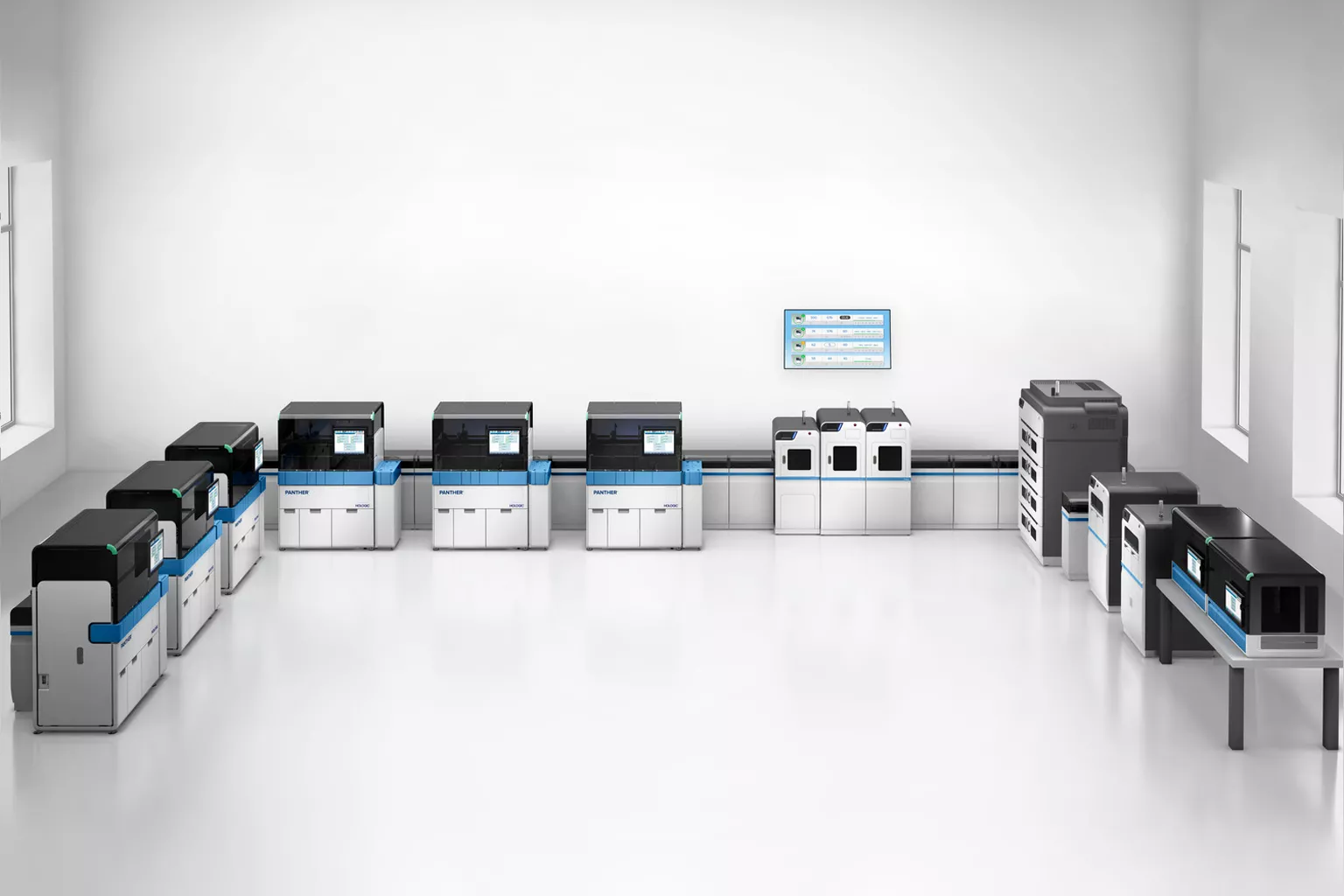 Imagem do equipamento Panther da Hologic em fundo branco