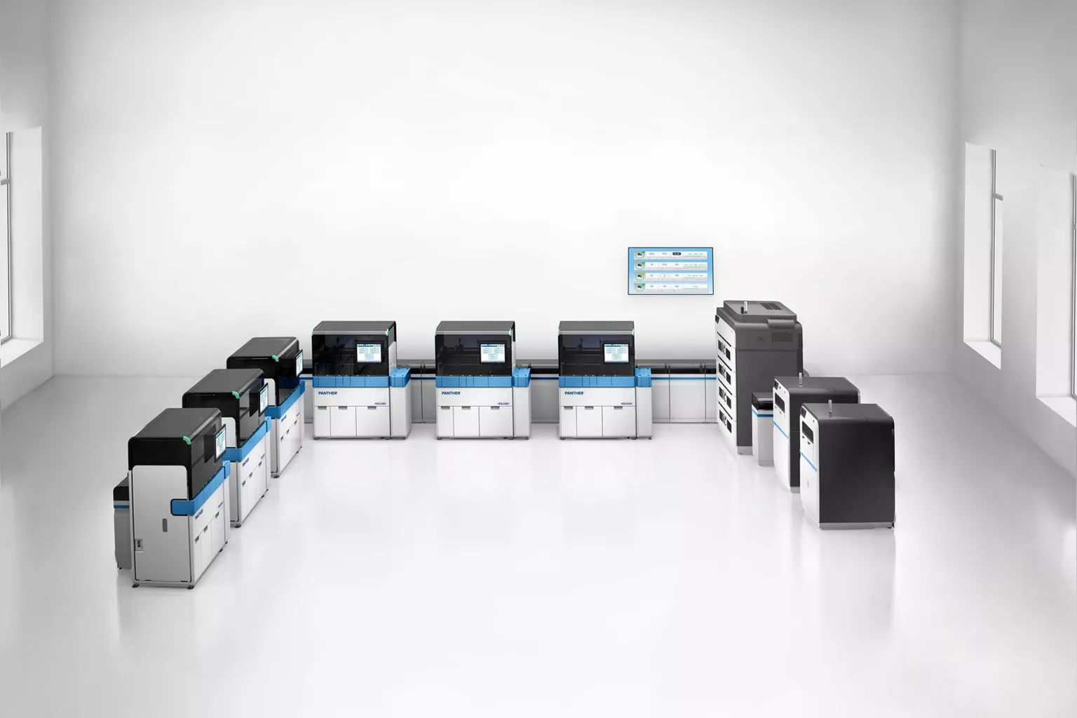 Imagem do equipamento Panther da Hologic em fundo branco