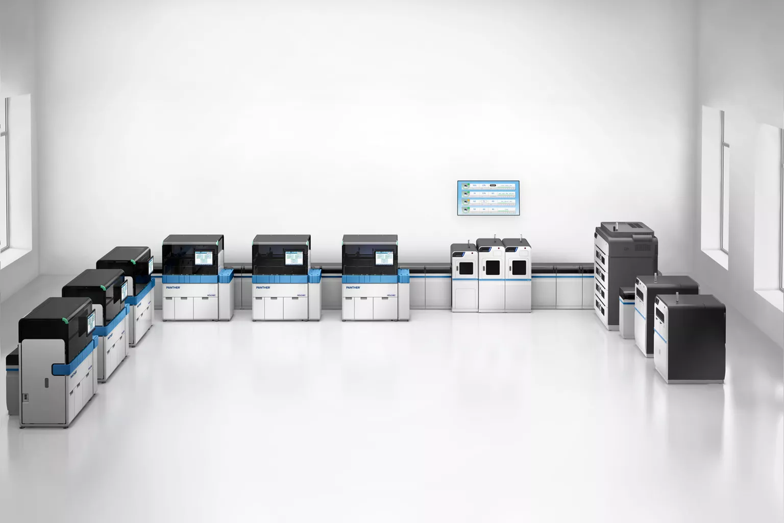 Imagem do equipamento Panther da Hologic em fundo branco