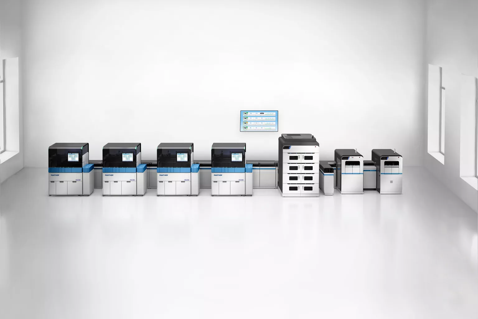 Imagem do equipamento Panther da Hologic em fundo branco
