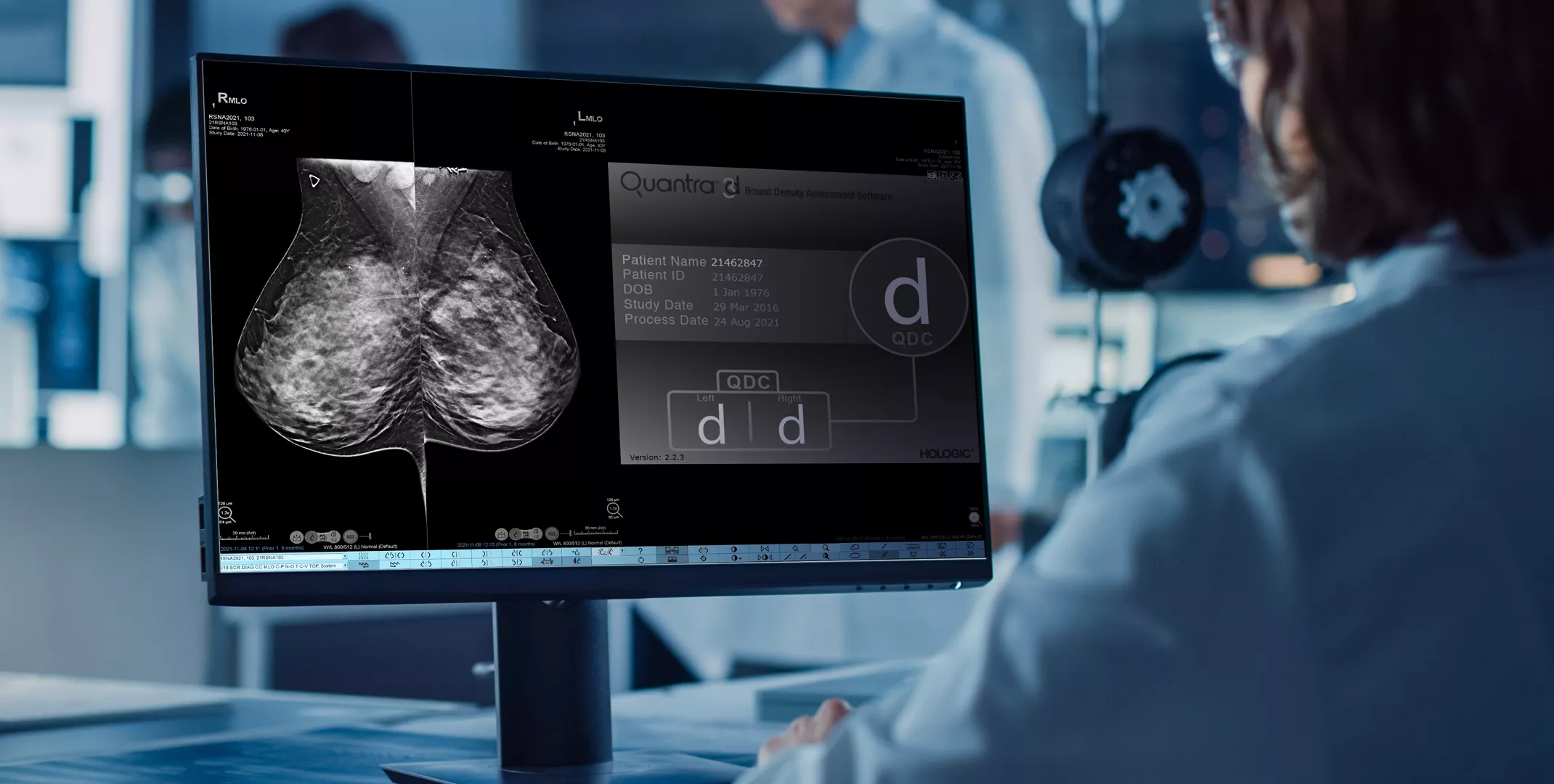 Tecnologia Quantra™ da Hologic