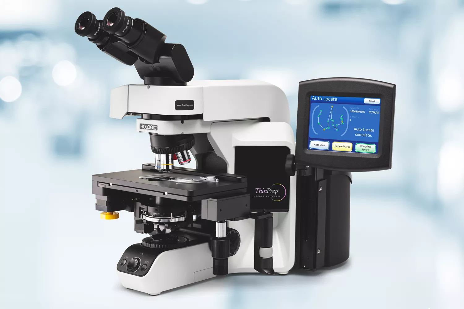 ThinPrep® Integrated Imager da Hologic em fundo branco