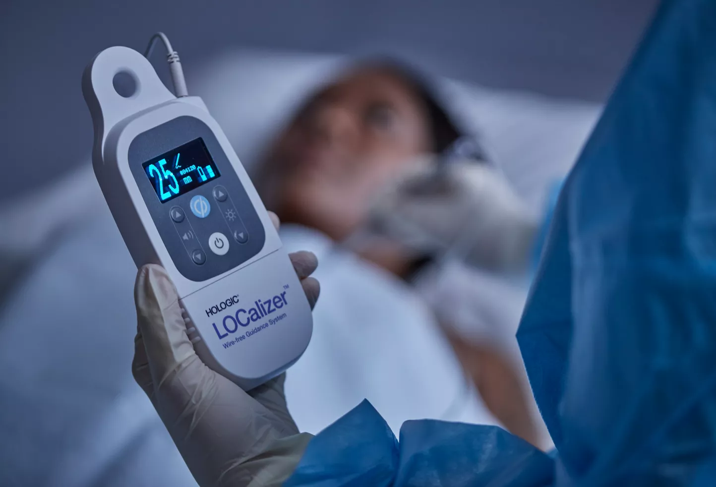 Dispositivo médico sem fios em contexto hospitalar