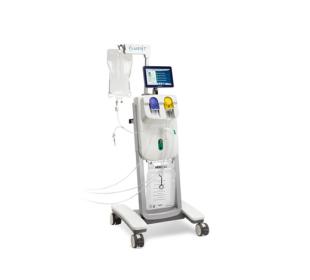 Fluent® sistema de gestão de fluidos num fundo em branco