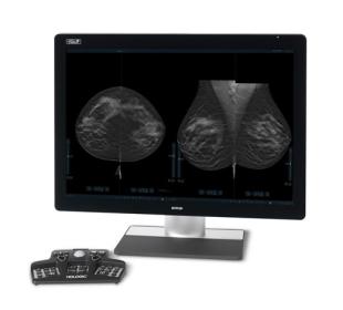 Tecnologia de aquisição de imagem 3DQuorum™ da Hologic em fundo branco