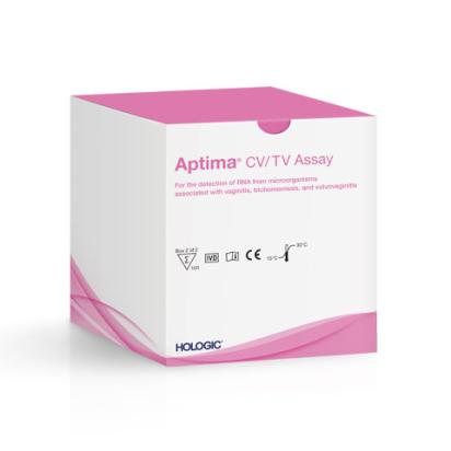 Ensaio Aptima® CV/TV da Hologic em fundo branco